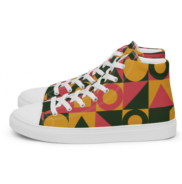 Pola Geometris yang Abstrak